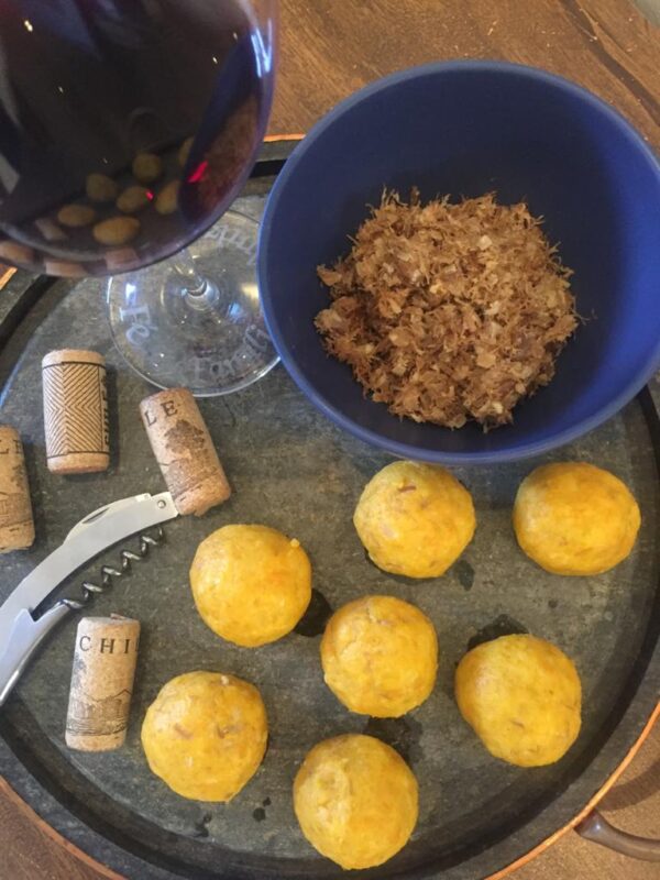 Gnocchi de Abóbora Recheado com Carne Seca e Queijo