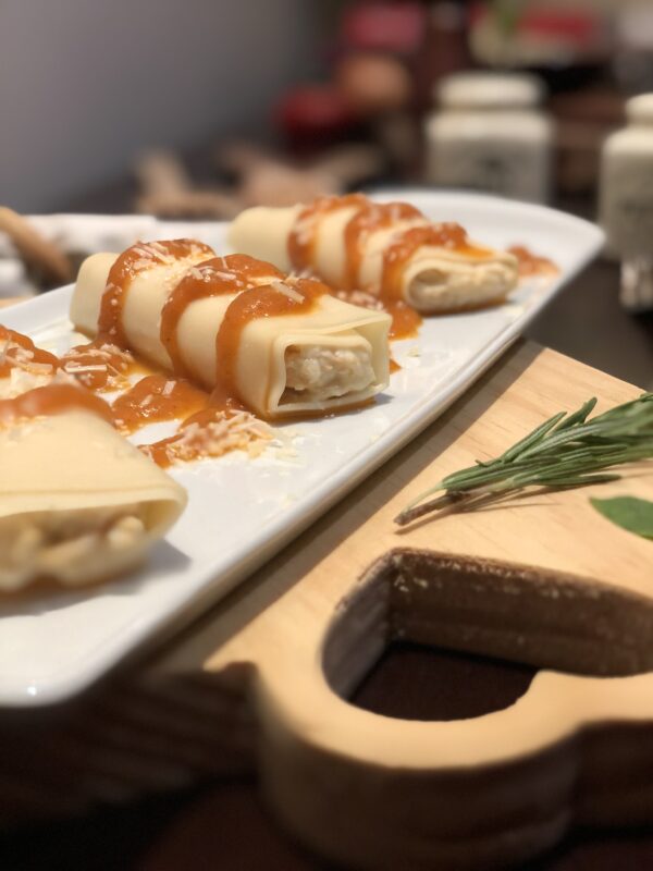 Cannelloni de Peito de Peru