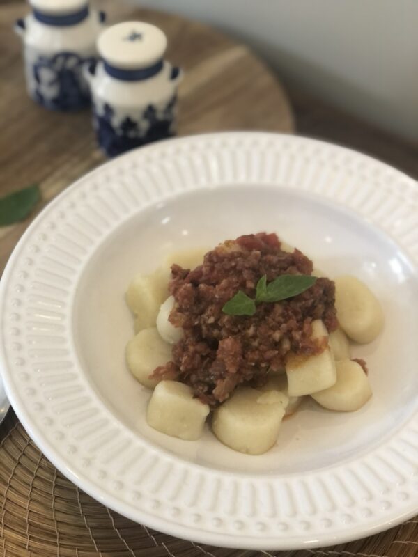 Gnocchi de Mandioquinha (Batata Salsa)