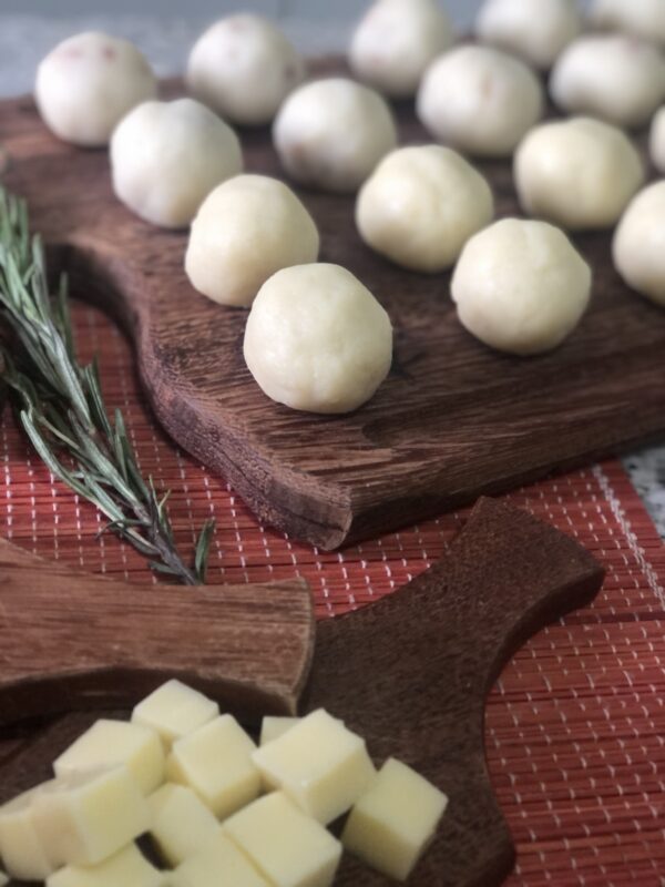 Gnocchi de Mandioca com Queijo