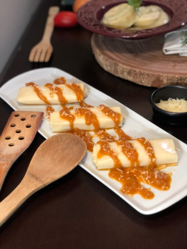 Cannelloni de Presunto e Queijo